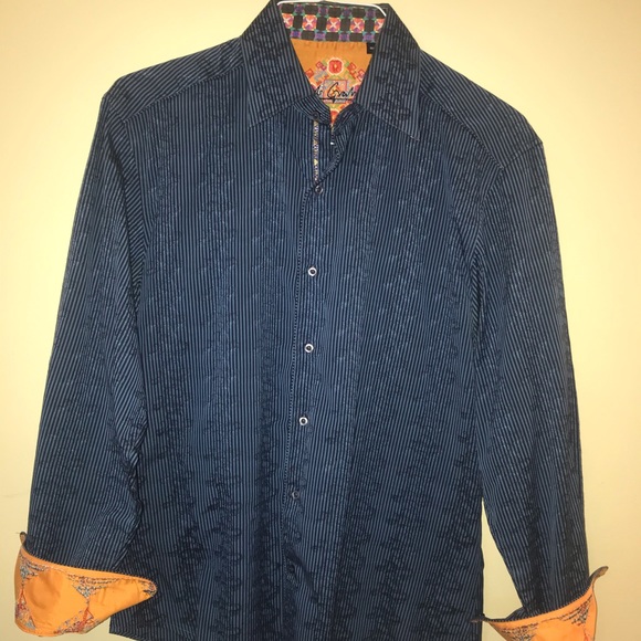 Other - Robert Graham men’s medium collared shirt. Rarely worn maybe 10 times max.